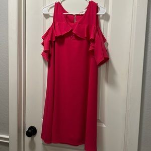 Hot pink size Large dress!